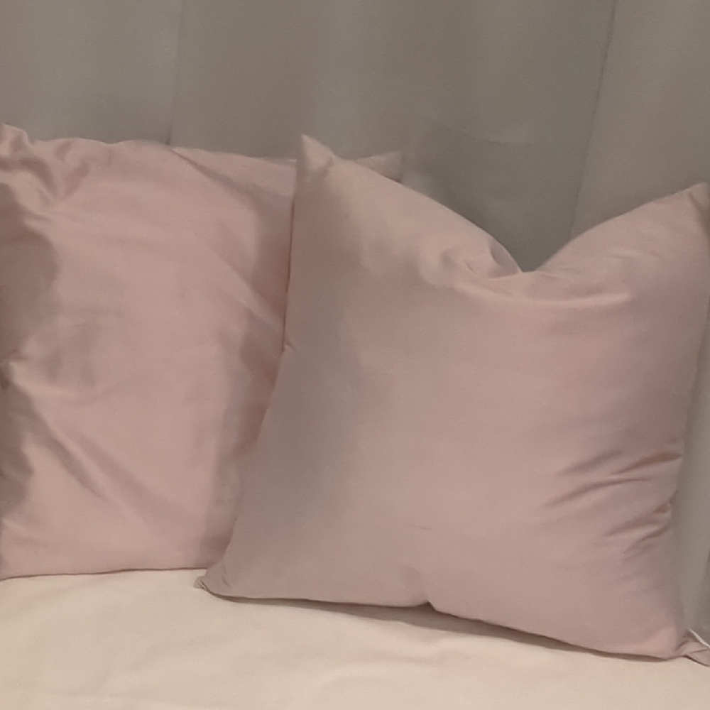 Silk Pillows with inserts
